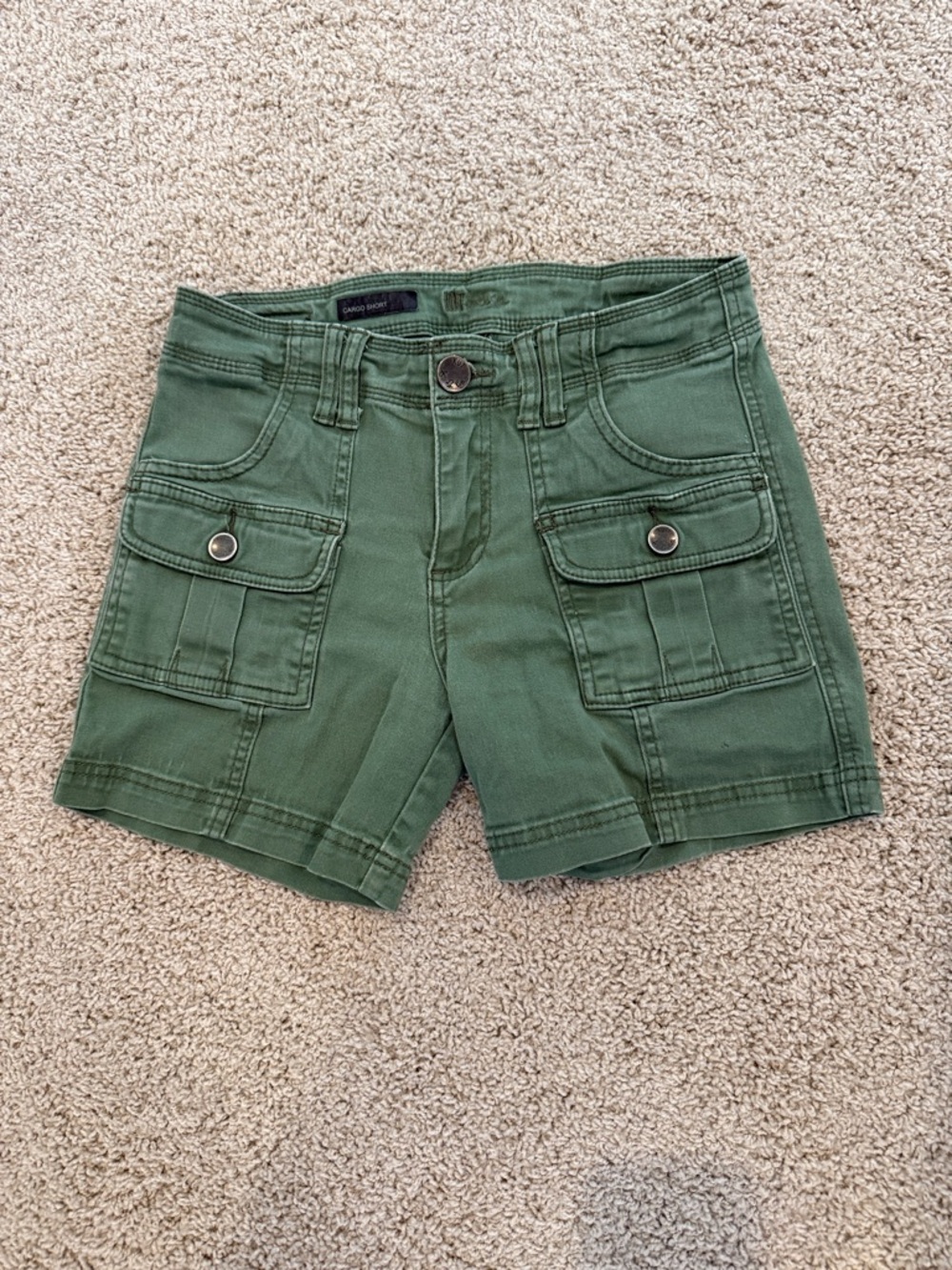 Kut from the Kloth Olive Green Cargo Shorts